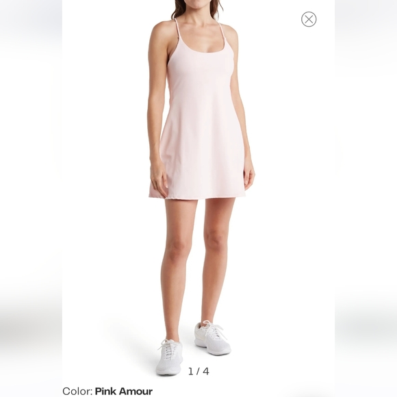 Zella Dresses Nwt Z By Zella Active Racetrack Dress Sz M Poshmark